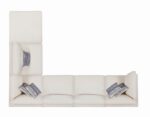Serene Beige Corner Chair By Coaster Furniture - Image 4