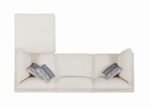 Serene upholstered rectangular ottoman beige 551323 by coaster furniture - Image 6