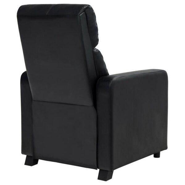 Toohey Home Theater Push Back Recliner Black 600181 by Coaster Furniture - Image 6