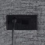 Bahrain Upholstered Power Glider Recliner Charcoal 609543P by Coaster Furniture - Image 12