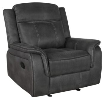 Lawrence Upholstered Tufted Back Glider Recliner 603506 by Coaster Furniture