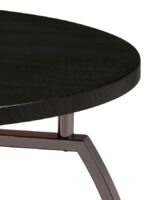 Dacre Round End Table Dark Grey and Black Nickel 722207 By Coaster Furniture - Image 3