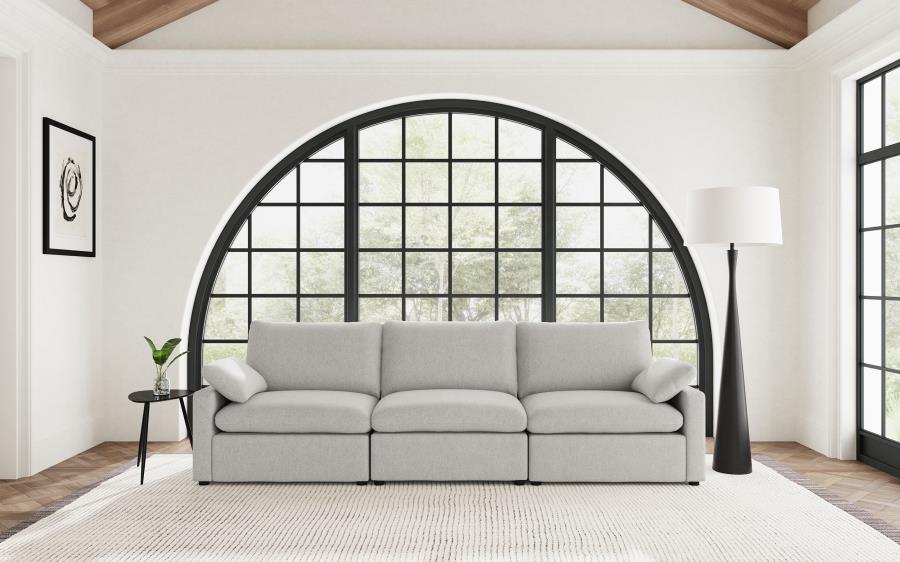Collins Modular Power Reclining Sofa Gray By Coaster Furniture | Mobilia Cleopatra 3 Collins Modular Power Reclining Sofa Gray by Coaster Furniture - Image 1