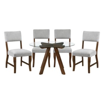 Aiden 5pc Dining Set By Homelegance