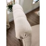 Alfred Rustic Side Chairs – Ivory Upholstered (2/CTN) | CM3735IV-SC-2PK