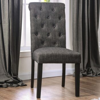 Alfred Rustic Side Chair Gray (Set of 2) | CM3735GY-SC-2PK