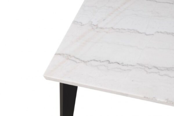 Sabro 5 Pc Counter Height Dining Set – Black & White Marble Table