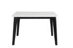 Sabro 5 Pc Counter Height Dining Set – Black & White Marble Table