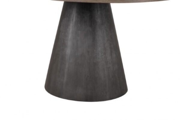 Broager 5 Pc Dining Table Set with Swivel Caster Chairs