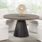 Broager 5 Pc Dining Table Set with Swivel Caster Chairs