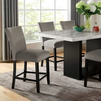 Kian 7 Pc Counter Ht Table Set Transitional by Furniture of America