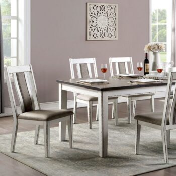Rustic Charm Dining: Halsey 7 Pc. Dining Table Set
