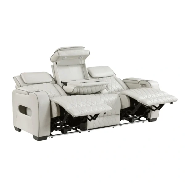 Fairway Contemporary Reclining Sofa By Homelegance - Image 2