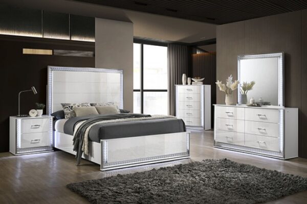 Hazeline White Dresser For Bedroom By Furniture Of America - Image 4