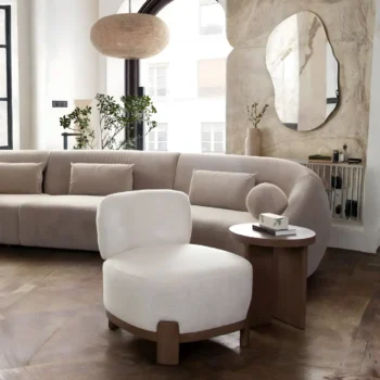 Accent Chair Cream