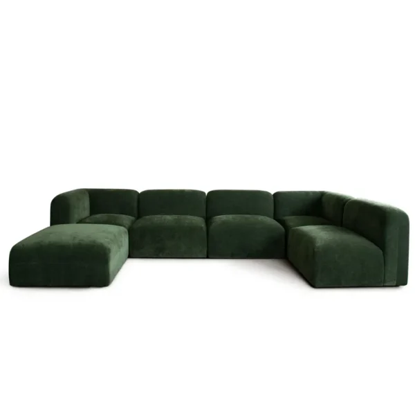 Echo 6PC Fabric Sofa Sectional Modern Modular Comfort