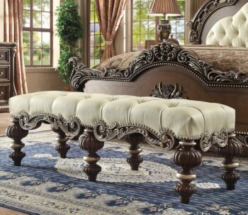Brown Cherry Bench HD-8013 By Homey Design |