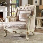 Cream Chenille 3PCs Sofa Set HD-2011 By Homey Design – View 2