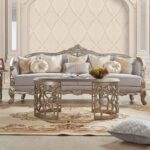Luxury Silver 3 PCs Sofa Set HD-20339 By Homey Design - Image 4