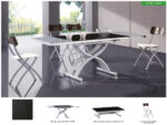 Mat, Shiny 2109 Table Transformer i27622 By ESF Furniture - Image 2