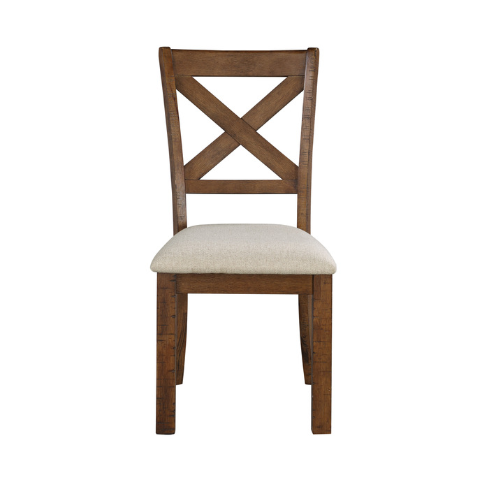 Brown Bonner Collection Side Chair By Homelegance | Mobilia Cleopatra 3 Brown Bonner Collection Side Chair By Homelegance - Image 1