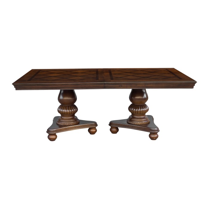 Brown Cherry Rectangular Lordsburg Collection Dining Table By Homelegance | Mobilia Cleopatra 3 Brown Cherry Rectangular Lordsburg Collection Dining Table By Homelegance - Image 1
