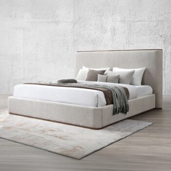 Orane Bed in Gray Fabric By ACME |