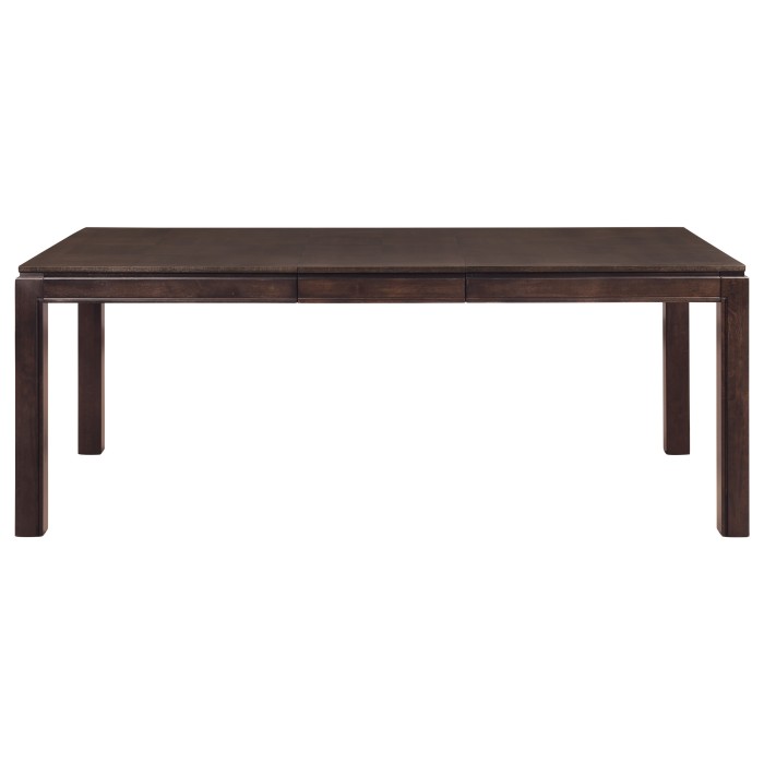 Kavanaugh Dining Table In Dark Brown Finish By Homelegance | Mobilia Cleopatra 3 Kavanaugh Dining Table in Dark Brown finish By Homelegance - Image 1
