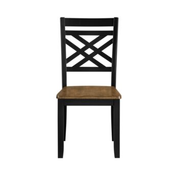 2-tone finish Side Chair