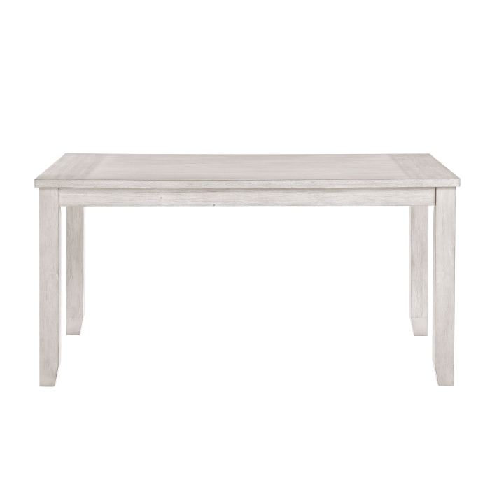Savile Dining Table In White Finish By Homelegance | Mobilia Cleopatra 3 Savile Dining Table in White Finish By Homelegance - Image 1