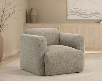 Boucle Arm Chair