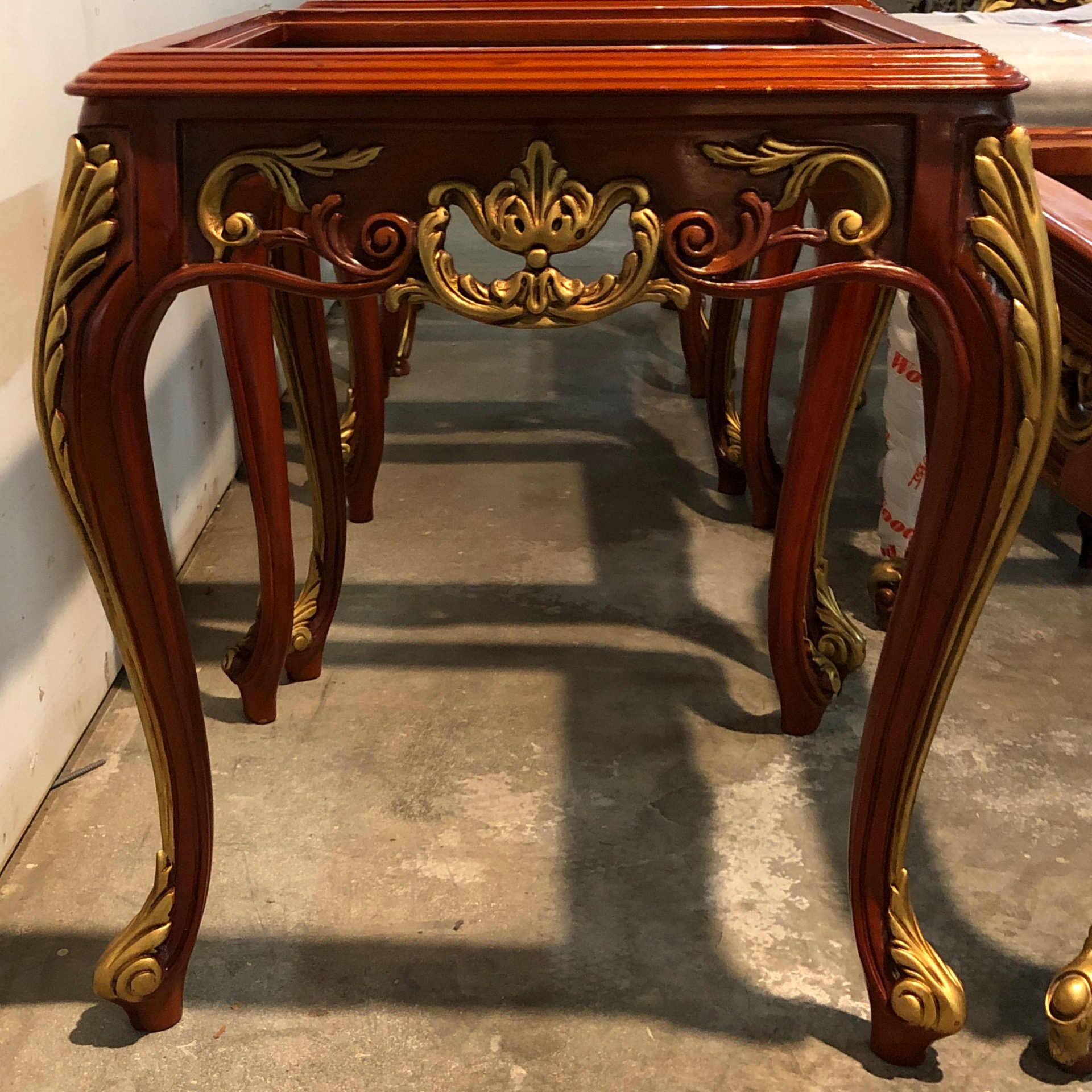 Handmade Brown Wood Small End Table 1 | Mobilia Cleopatra 3 Handmade Brown Wood Small End Table 1 - Image 1