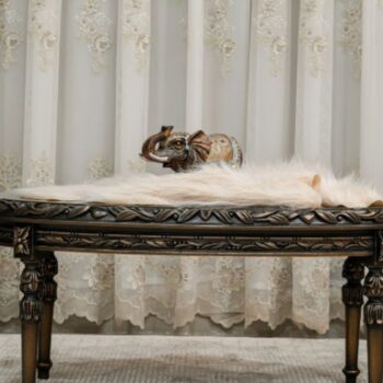 Handmade Florina Bronze Beige Coffee Table