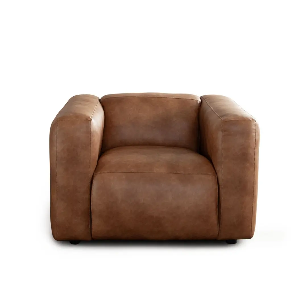 Hyde Saddle Brown Living Room Chair By Diamond Sofa | Mobilia Cleopatra 3 Brown Living Room Chair