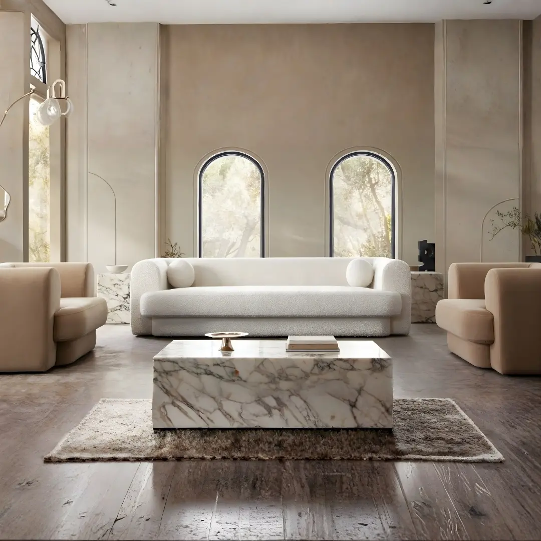 Form Living Room Modern Sofa With 2Accent Pillows By Diamond Sofa | Mobilia Cleopatra 3 Living Room Modern Sofa