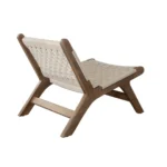 Wood Frame Accent Chair