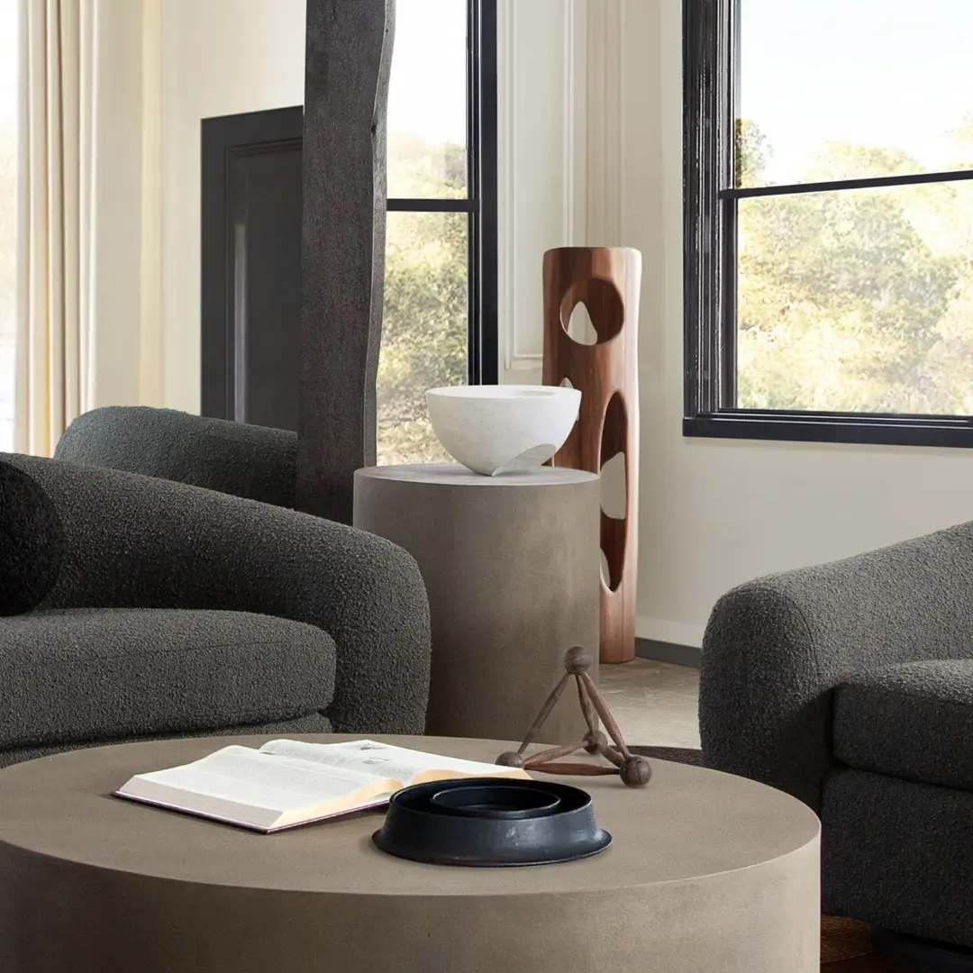 Montage Round End Table Living Room By Diamond Sofa | Mobilia Cleopatra 3 End Table Living Room