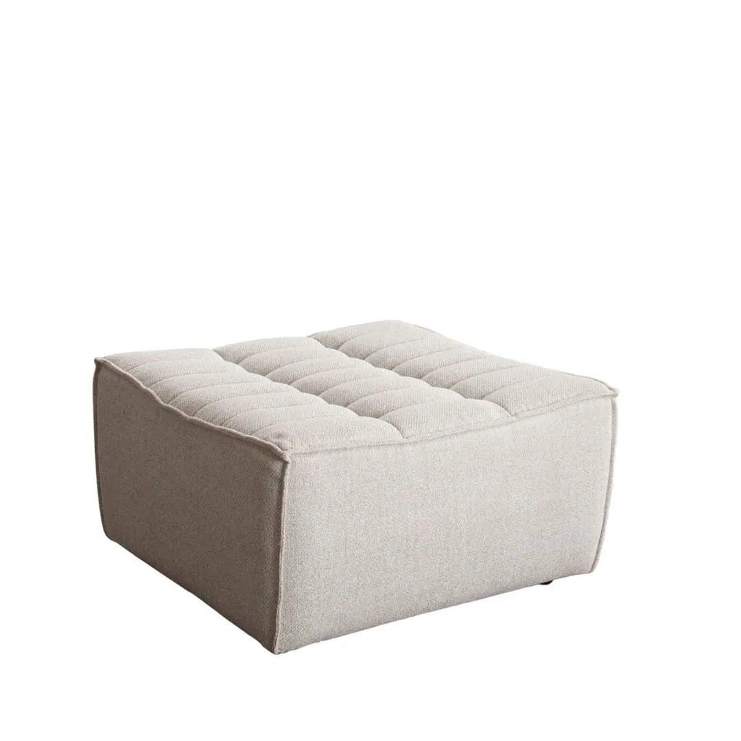 Marshall Scooped Tufted Ottoman By Diamond Sofa | Mobilia Cleopatra 3 Tufted Ottoman