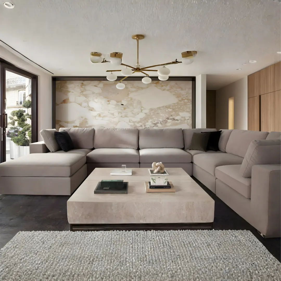 Muse 5 Piece Sectional Sofa By Diamond Sofa | Mobilia Cleopatra 3 5 Piece Sectional Sofa