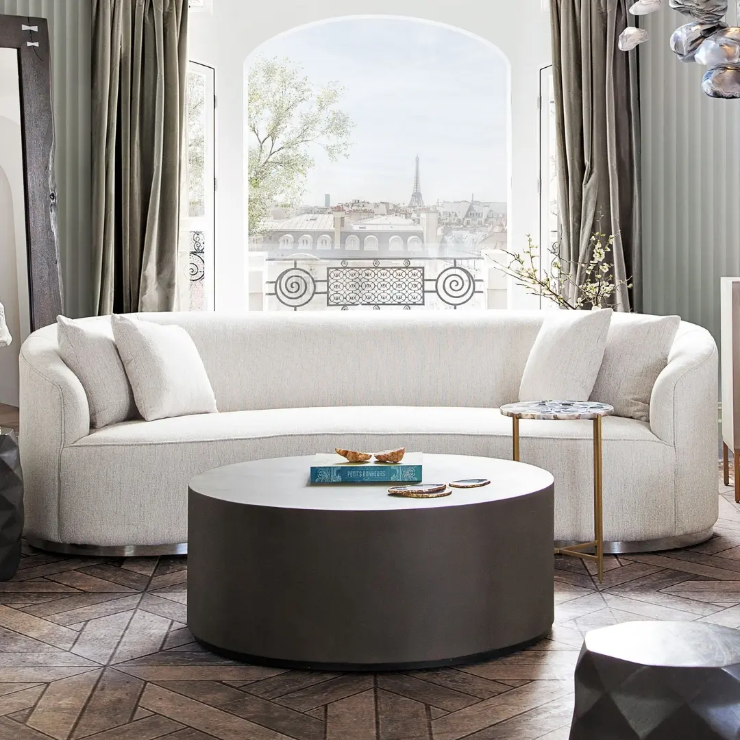 Raven Light Cream Velvet Sofa By Diamond Sofa | Mobilia Cleopatra 3 Cream Velvet Sofa