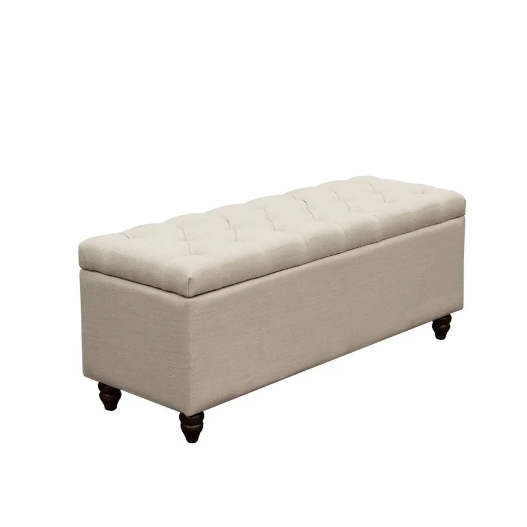 Park Ave Tufted Storage Bench For Bedroom By Diamond Sofa | Mobilia Cleopatra 3 Storage Bench For Bedroom