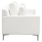White Upholstered Sofa