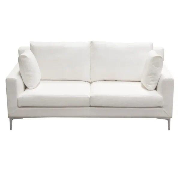White Upholstered Sofa