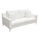 White Upholstered Sofa