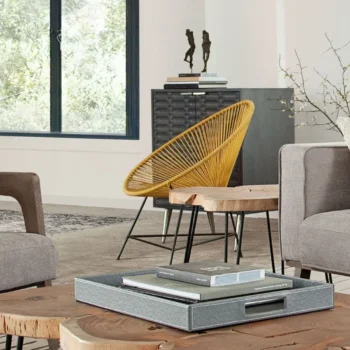 Orange Accent Chair