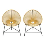 Orange Accent Chair