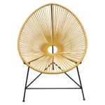Orange Accent Chair