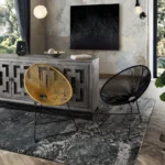Orange Accent Chair