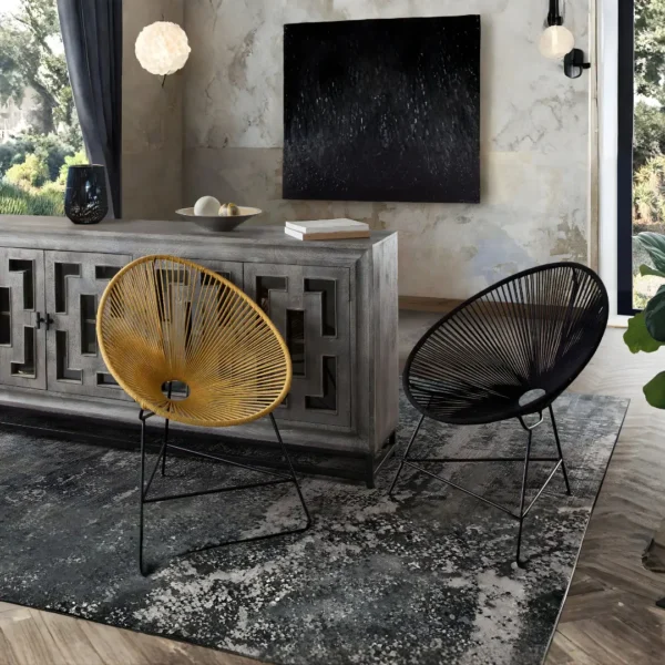 Orange Accent Chair