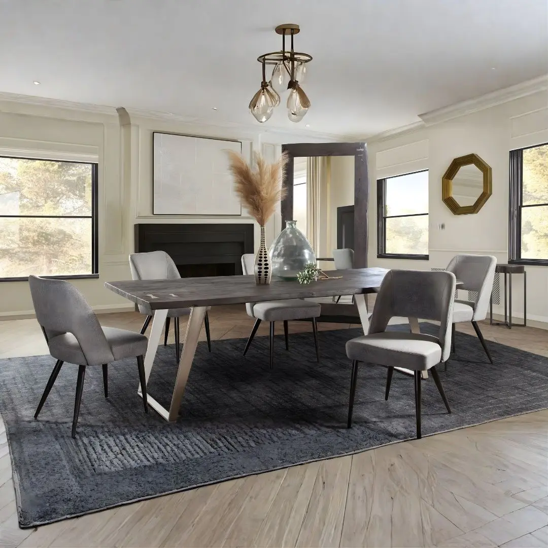 Reveal Modern Contemporary Dining Chair Set Of 2 By Diamond Sofa | Mobilia Cleopatra 3 Modern Contemporary Dining Chair
